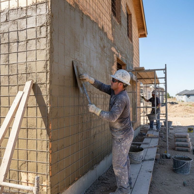 Commercial Stucco Installation