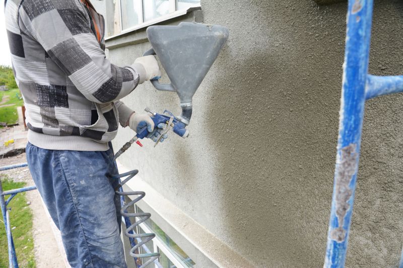 Commercial Stucco Application